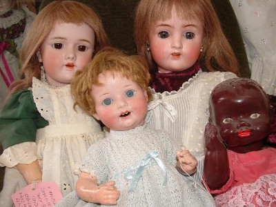 We try to emulate the old doll factories whilst each of our dolls has the 